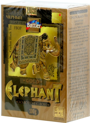 Battler. Золотой слон 100 гр. карт.пачка (Уцененная)