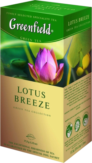Greenfield. Lotus Breeze карт.пачка, 25 пак.