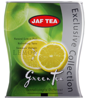 JAF TEA. Lemon 250 гр. жест.банка