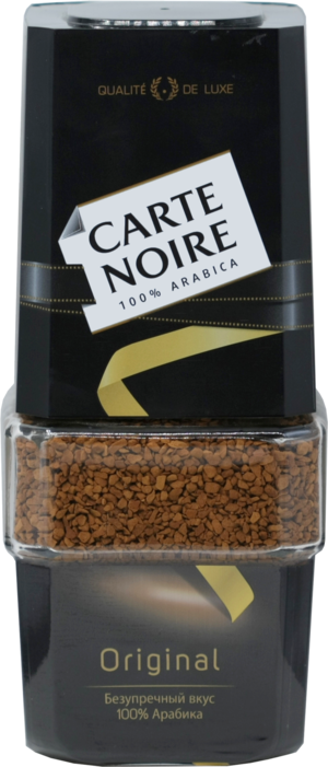 Carte Noire. Original 190 гр. стекл.банка