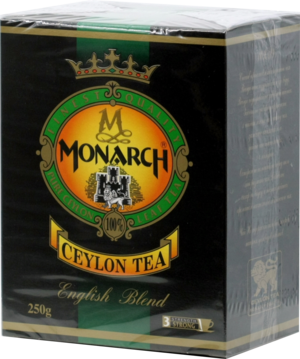 Монарх. Ceylon tea 250 гр. карт.пачка