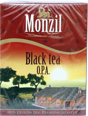Monzil. OPA черный  250 гр. карт.пачка