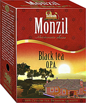 Monzil. OPA черный  500 гр. карт.пачка
