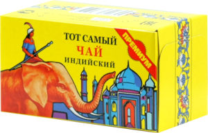 Московская чайная фабрика. Красный слон 100 гр. карт.пачка