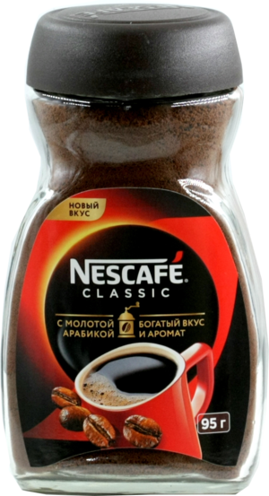 Nescafe. Classic 95 гр. стекл.банка