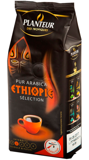 Planteur des Tropiques. Selection Ethiopie молотый 250 гр. мягкая упаковка