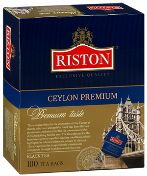 RISTON. Ceylon Premium карт.пачка, 100 пак.