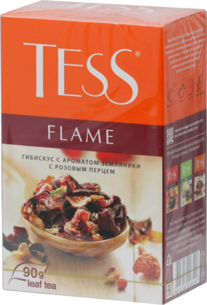TESS. Classic Collection. FLAME (травяной) 90 гр. карт.пачка