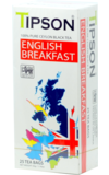 TIPSON. Английский завтрак карт.пачка, 25 пак.