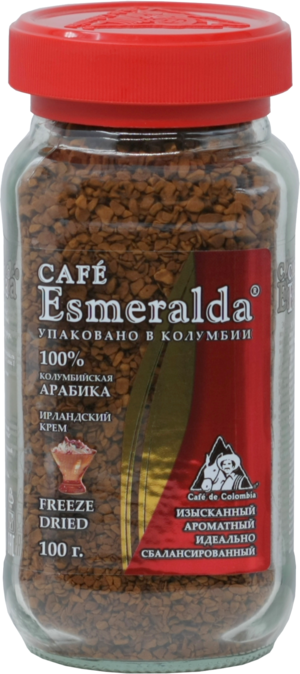 Cafe Esmeralda. Ирландский крем 100 гр. стекл.банка