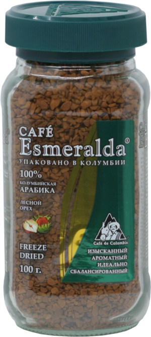 Cafe Esmeralda. Лесной орех 100 гр. стекл.банка