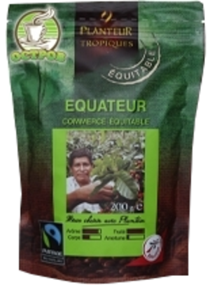 Planteur des Tropiques. Equateur  200 гр. мягкая упаковка
