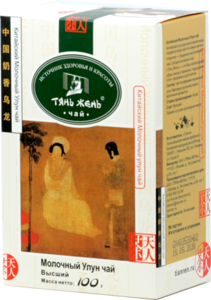 Тянь Жень. Китайский Молочный Улун 100 гр. карт.пачка