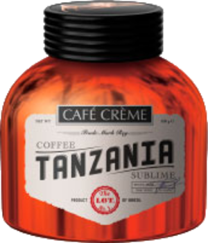 CAFE CREME. Tanzania 100 гр. стекл.банка