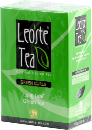 Leoste Tea. Зеленые кольца 100 гр. карт.пачка