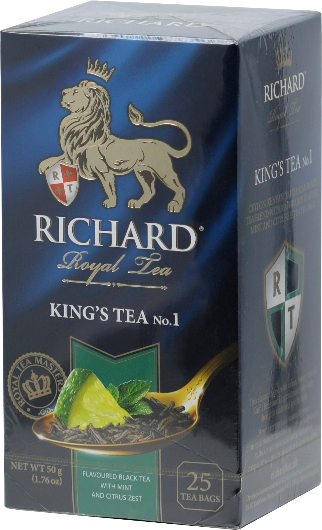 Richard. King's Tea №1 карт.пачка, 25 пак.