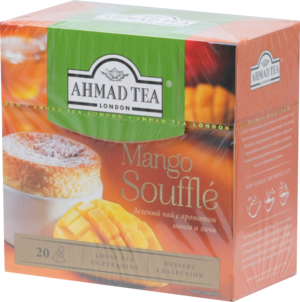 AHMAD. Mango Souffle/Манговое суфле карт.пачка, 20 пирамидки