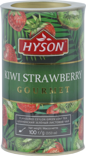 HYSON. Gourmet. Kiwi Srawberry 100 гр. картонная туба