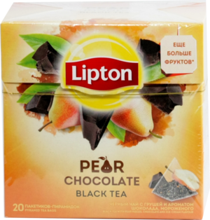 Lipton. Pear Chocolate карт.пачка, 20 пирамидки