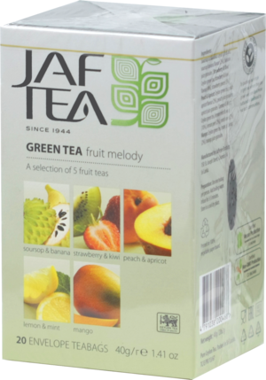 JAF TEA. Зеленый. Fruit Melody карт.пачка, 20 пак.