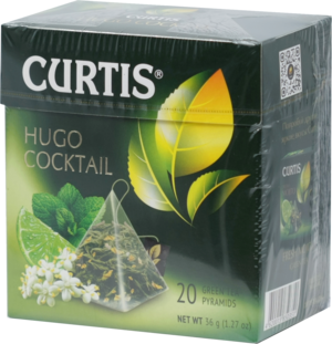 CURTIS. Hugo Cocktail карт.пачка, 20 пирамидки