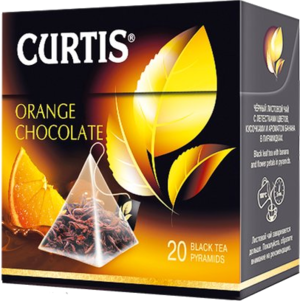 CURTIS. Orange Chocolate 40 гр. карт.пачка, 20 пирамидки