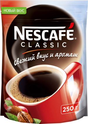 Nescafe. Classic 250 гр. мягкая упаковка