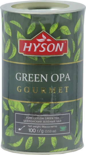 HYSON. Gourmet. Green OPA 100 гр. картонная туба