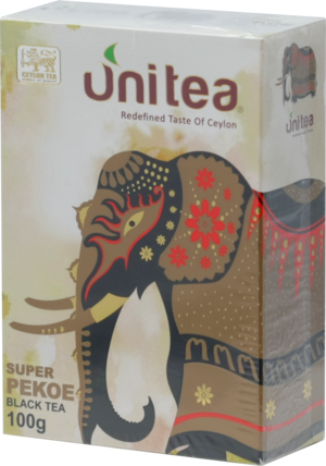 UNITEA. Super Pekoe 100 гр. карт.пачка