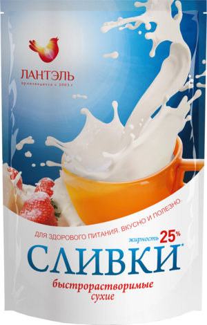 Лантэль. Заменитель молочного продукта 25% 175 гр. мягкая упаковка