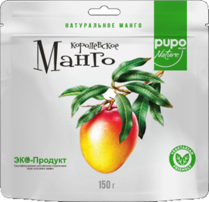 PUPO. Королевское манго 150 гр. мягкая упаковка