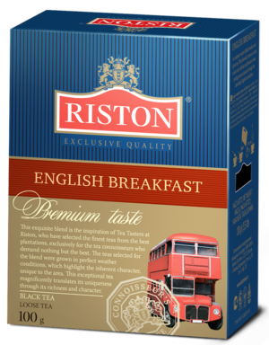 RISTON. English Breakfast FBOP 100 гр. карт.пачка (Уцененная)