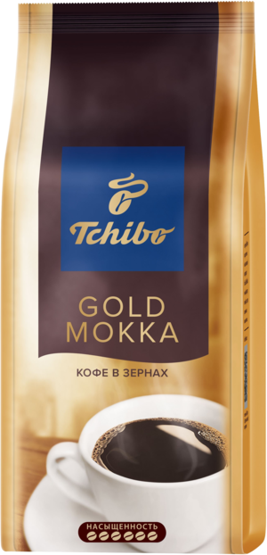 Tchibo. Gold Mokka (зерновой) 250 гр. мягкая упаковка