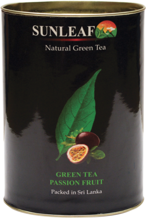 Sun Leaf. Green Tea Passion Fruit 75 гр. картонная туба