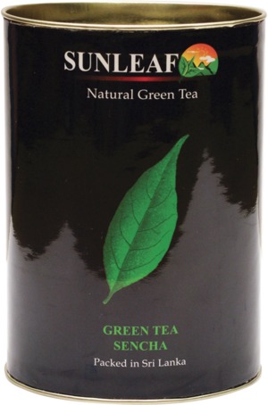 SUNLEAF. Green Tea Sencha 75 гр. картонная туба