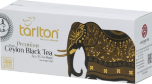 TARLTON. Golden Ceylon. Black Tea 50 гр. карт.пачка, 25 пак.