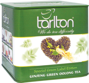 TARLTON. Ginseng Green Oolong Tea (Жень Шень Улун) 200 гр. жест.банка