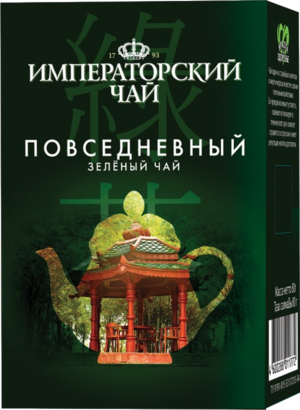 Императорский чай. Повседневный (зеленый) 80 гр. карт.пачка