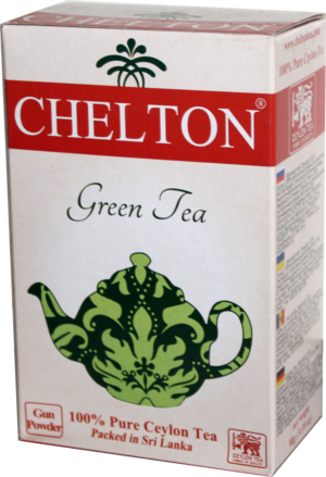 CHELTON. Green tea OPA 90 гр. карт.пачка