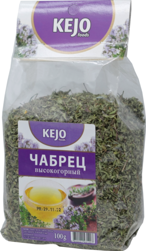 KejoFoods. Herbal Collection. Чабрец 100 гр. мягкая упаковка