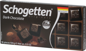 Schogеtten. Dark Chocolate 100 гр. карт.упаковка