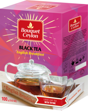 Bouquet Ceylon. Bouquet Ceylon. English Breakfast 100 гр. карт.пачка