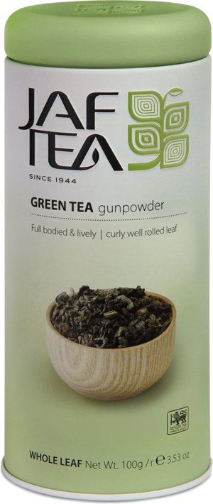 JAF TEA. Зеленый. Gunpowder 100 гр. жест.банка