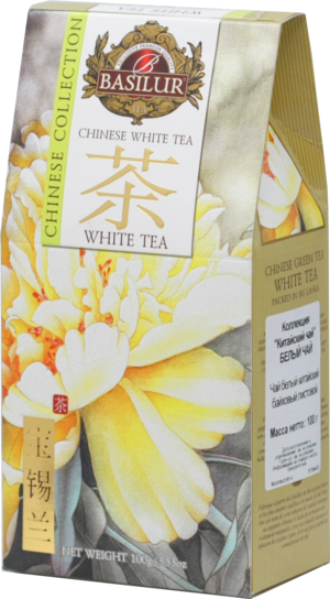 BASILUR. Китайская коллекция. Белый чай 100 гр. карт.пачка