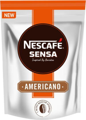 Nescafe. Sensa Americano 70 гр. мягкая упаковка