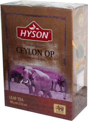 HYSON. Ceylon OP 100 гр. карт.пачка
