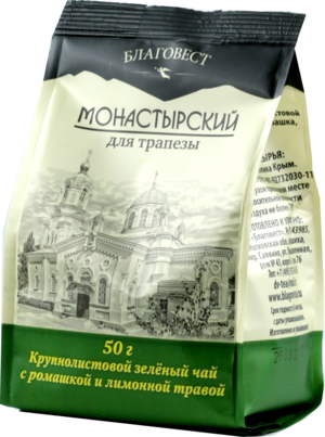 Amore De Bohema. Монастырский (ромашка, лимонная трава) 50 гр. мягкая упаковка