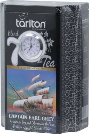 TARLTON. Tea Time. Captain Earl Grey 200 гр. жест.банка