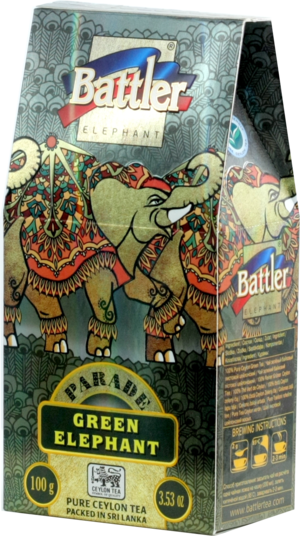 Battler. Парад зеленых слонов/Parade Green Elephant 100 гр. карт.пачка (Уцененная)