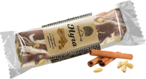 Сибирский кедр. Нуга с корицей и кедровыми орешками 70 гр. мягкая упаковка